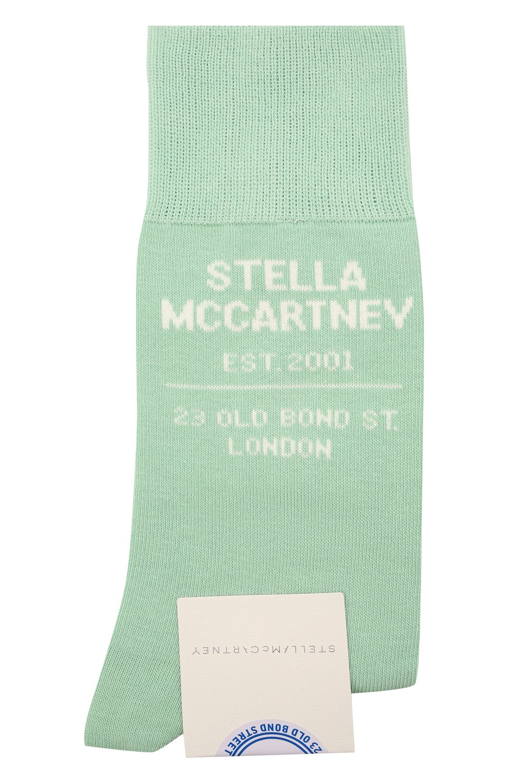Женские носки STELLA MCCARTNEY светло-зеленого цвета, арт. 603074/S7229 | Фото 1