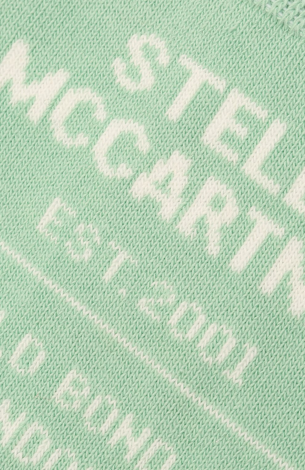 Женские носки STELLA MCCARTNEY светло-зеленого цвета по цене 6450 руб., арт. 603074/S7229 | Фото 2 Женские носки STELLA MCCARTNEY светло-зеленого цвета, арт. 603074/S7229 | Фото 2