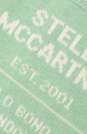 Женские носки STELLA MCCARTNEY светло-зеленого цвета по цене 6450 руб., арт. 603074/S7229 | Фото 2 Женские носки STELLA MCCARTNEY светло-зеленого цвета, арт. 603074/S7229 | Фото 2