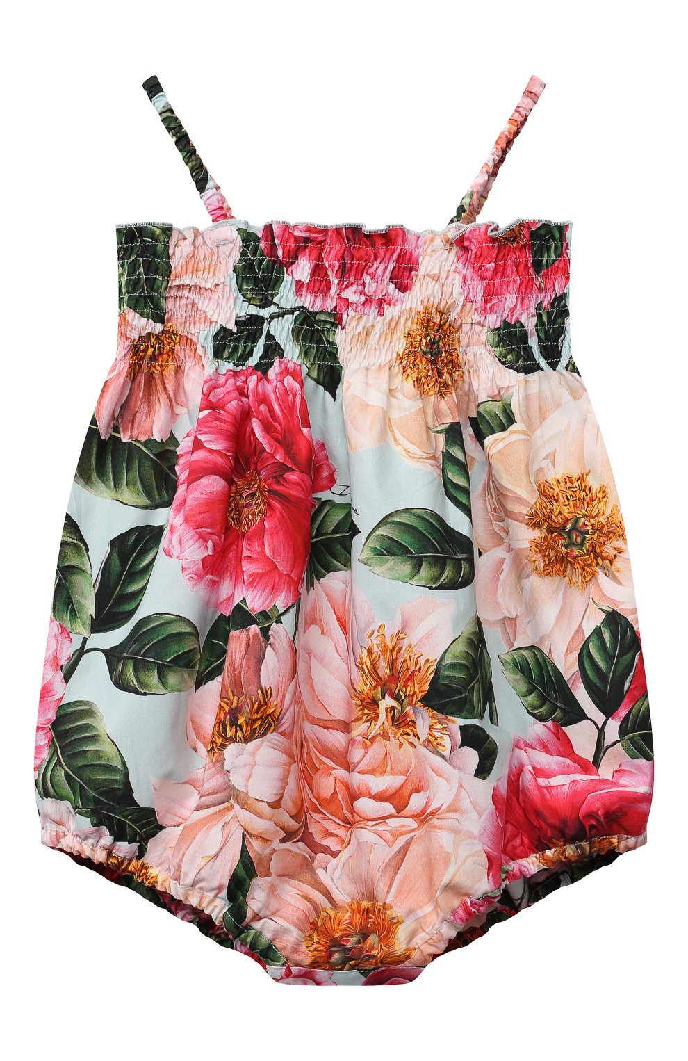 Детское хлопковое боди DOLCE & GABBANA разноцветного цвета, арт. L21070/HS5H5 | Фото 1