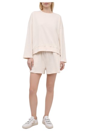 Женский хлопковый костюм THE FRANKIE SHOP бежевого цвета по цене 16650 руб., арт. ST JAI KR 08 | Фото 1 Женский хлопковый костюм THE FRANKIE SHOP бежевого цвета, арт. ST JAI KR 08 | Фото 1