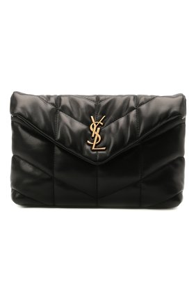 Женская сумка puffer small SAINT LAURENT черного цвета по цене 124000 руб., арт. 620333/1EL07 | Фото 1 Женская сумка puffer small SAINT LAURENT черного цвета, арт. 620333/1EL07 | Фото 1