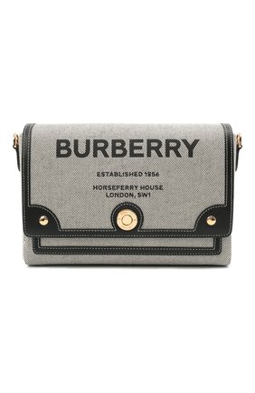 Женская сумка note medium BURBERRY серого цвета по цене 100000 руб., арт. 8039863 | Фото 1 Женская сумка note medium BURBERRY серого цвета, арт. 8039863 | Фото 1 (Ремень/цепочка: На ремешке; Материал: Текстиль; Размер: medium; Сумки-технические: Сумки через плечо)