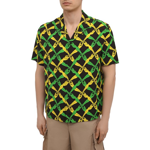 фото Рубашка из вискозы bottega veneta