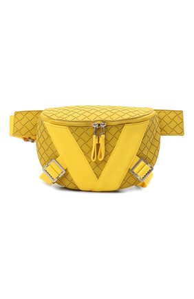 Мужская поясная сумка BOTTEGA VENETA желтого цвета по цене 56650 руб., арт. 652551/V0GK1 | Фото 1 Мужская поясная сумка BOTTEGA VENETA желтого цвета, арт. 652551/V0GK1 | Фото 1