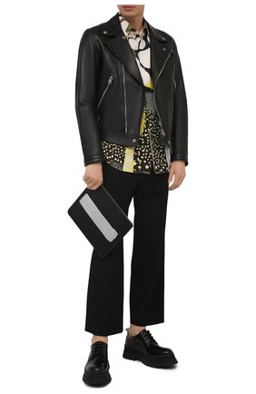 Мужская кожаная папка для документов GIVENCHY черного цвета по цене 59900 руб., арт. BK600JK136 | Фото 2 Мужская кожаная папка для документов GIVENCHY черного цвета, арт. BK600JK136 | Фото 2
