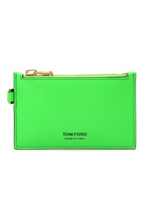 Мужской кожаный кошелек для монет TOM FORD зеленого цвета по цене 61900 руб., арт. Y0313T-LCL143 | Фото 1 Мужской кожаный кошелек для монет TOM FORD зеленого цвета, арт. Y0313T-LCL143 | Фото 1
