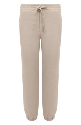Мужские льняные джоггеры Z ZEGNA бежевого цвета по цене 27700 руб., арт. VU160/ZZ346 | Фото 1 Мужские льняные джоггеры Z ZEGNA бежевого цвета, арт. VU160/ZZ346 | Фото 1 (Материал внешний: Лен; Длина (брюки, джинсы): Стандартные; Силуэт М (брюки): Джоггеры; Стили: Спорт-шик)