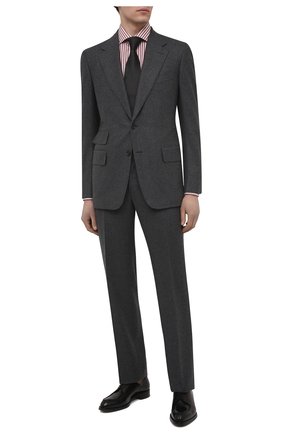 Мужская хлопковая сорочка ERMENEGILDO ZEGNA оранжевого цвета по цене 39950 руб., арт. 901234/9MS0BA | Фото 2 Мужская хлопковая сорочка ERMENEGILDO ZEGNA оранжевого цвета, арт. 901234/9MS0BA | Фото 2 (Рукава: Длинные; Материал внешний: Хлопок; Длина (для топов): Стандартные; Случай: Формальный; Стили: Классический; Рубашки М: Regular Fit; Манжеты: На пуговицах; Воротник: Акула; Принт: Полоска)