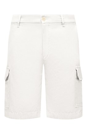 Мужские шорты из хлопка и льна LORO PIANA белого цвета по цене 55450 руб., арт. FAL6339 | Фото 1 Мужские шорты из хлопка и льна LORO PIANA белого цвета, арт. FAL6339 | Фото 1