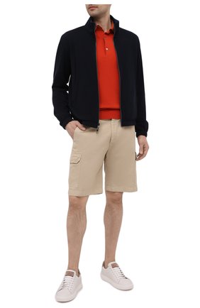 Мужские шорты из хлопка и льна LORO PIANA бежевого цвета по цене 55450 руб., арт. FAL6339 | Фото 2 Мужские шорты из хлопка и льна LORO PIANA бежевого цвета, арт. FAL6339 | Фото 2 (Материал внешний: Хлопок, Лен; Длина Шорты М: До колена; Принт: Без принта; Мужское Кросс-КТ: Шорты-одежда; Стили: Кэжуэл)