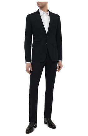 Мужской шерстяной костюм DSQUARED2 темно-синего цвета по цене 135000 руб., арт. S74FT0420/S40320 | Фото 1 Мужской шерстяной костюм DSQUARED2 темно-синего цвета, арт. S74FT0420/S40320 | Фото 1