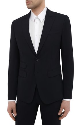 Мужской шерстяной костюм DSQUARED2 темно-синего цвета по цене 135000 руб., арт. S74FT0420/S40320 | Фото 2 Мужской шерстяной костюм DSQUARED2 темно-синего цвета, арт. S74FT0420/S40320 | Фото 2
