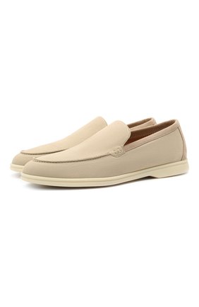 Мужские текстильные лоферы summer walk LORO PIANA бежевого цвета по цене 55900 руб., арт. FAL6177 | Фото 1 Мужские текстильные лоферы summer walk LORO PIANA бежевого цвета, арт. FAL6177 | Фото 1