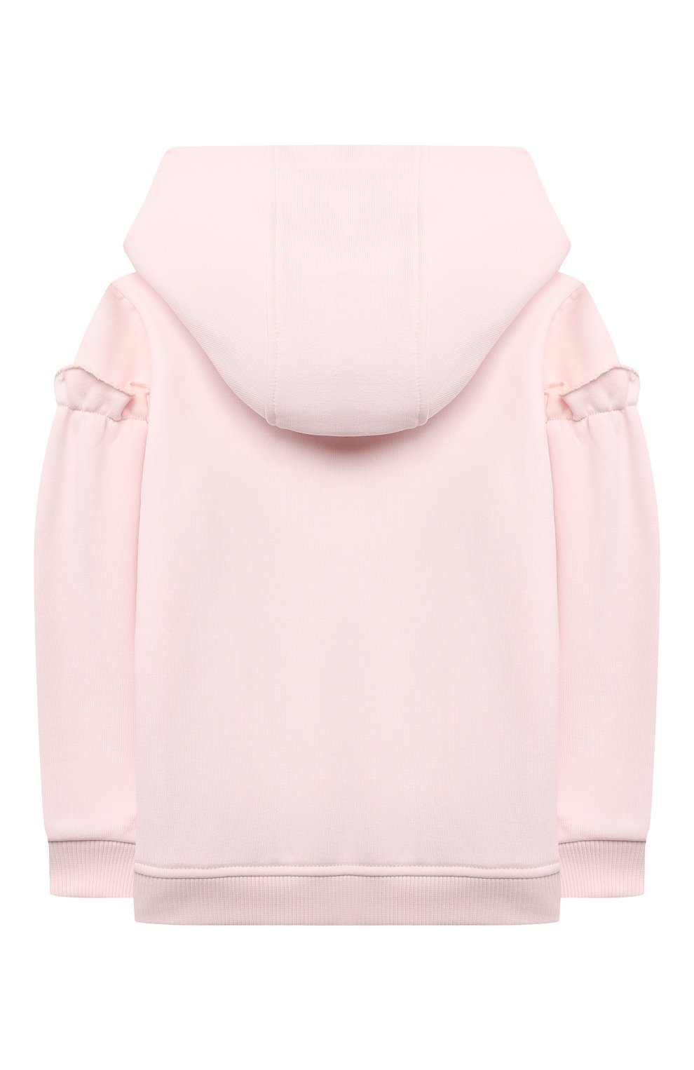 Детский хлопковая толстовка GIVENCHY розового цвета по цене 22600 руб., арт. H05165 | Фото 2 Детский хлопковая толстовка GIVENCHY розового цвета, арт. H05165 | Фото 2
