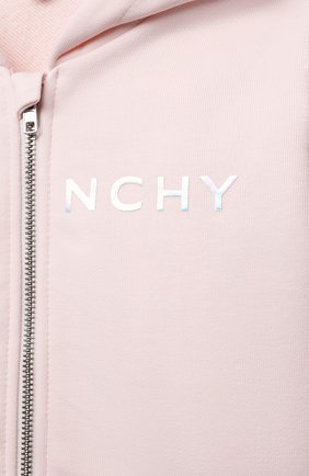 Детский хлопковая толстовка GIVENCHY розового цвета по цене 22600 руб., арт. H05165 | Фото 3 Детский хлопковая толстовка GIVENCHY розового цвета, арт. H05165 | Фото 3