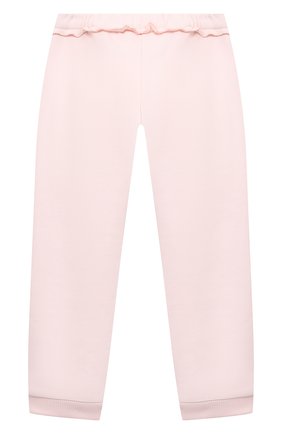 Детские хлопковые джоггеры GIVENCHY розового цвета по цене 18200 руб., арт. H04103 | Фото 2 Детские хлопковые джоггеры GIVENCHY розового цвета, арт. H04103 | Фото 2