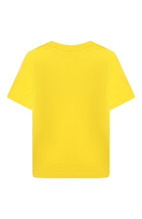 Детская хлопковая футболка DSQUARED2 желтого цвета по цене 6540 руб., арт. DQ0156-D002F | Фото 2 Детская хлопковая футболка DSQUARED2 желтого цвета, арт. DQ0156-D002F | Фото 2 (Материал внешний: Хлопок; Рукава: Короткие; Ростовка одежда: 10 - 11 лет | 140 - 146см, 12 лет | 152 см, 13 - 15 лет | 158 см, 16 лет | 164 см, 4 года | 104 см, 6 лет | 116 см, 8 лет | 128 см)