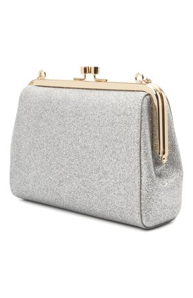 Женский клатч FURLA серебряного цвета по цене 23600 руб., арт. WB00214/A.0055 | Фото 3 Женский клатч FURLA серебряного цвета, арт. WB00214/A.0055 | Фото 3