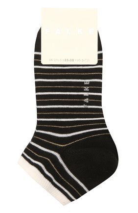 Женские хлопковые носки FALKE черного цвета по цене 1470 руб., арт. 46336 | Фото 1 Женские хлопковые носки FALKE черного цвета, арт. 46336 | Фото 1