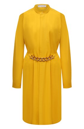 Женское хлопковое платье GIVENCHY желтого цвета по цене 114000 руб., арт. BW212X130A | Фото 1 Женское хлопковое платье GIVENCHY желтого цвета, арт. BW212X130A | Фото 1