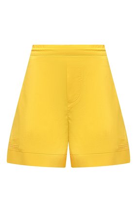 Женские хлопковые шорты DSQUARED2 желтого цвета по цене 56650 руб., арт. S75MU0372/S53579 | Фото 1 Женские хлопковые шорты DSQUARED2 желтого цвета, арт. S75MU0372/S53579 | Фото 1