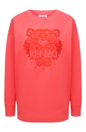 Женский хлопковый свитшот KENZO красного цвета по цене 27850 руб., арт. FB52SW9224XF | Фото 1 Женский хлопковый свитшот KENZO красного цвета, арт. FB52SW9224XF | Фото 1