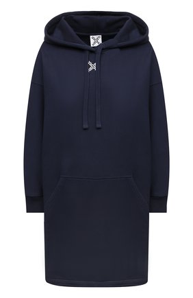 Женское хлопковое платье KENZO темно-синего цвета по цене 38950 руб., арт. FB52R07834MS | Фото 1 Женское хлопковое платье KENZO темно-синего цвета, арт. FB52R07834MS | Фото 1