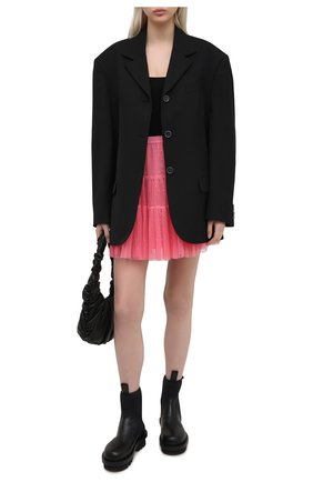 Женская юбка REDVALENTINO розового цвета по цене 41450 руб., арт. VR0RAG40/5MM | Фото 2 Женская юбка REDVALENTINO розового цвета, арт. VR0RAG40/5MM | Фото 2