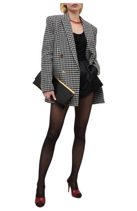 Женские кожаные мюли sexy SAINT LAURENT красного цвета по цене 57350 руб., арт. 650474/1ZJ00 | Фото 2 Женские кожаные мюли sexy SAINT LAURENT красного цвета, арт. 650474/1ZJ00 | Фото 2