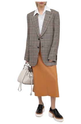 Женская дерби emilie STELLA MCCARTNEY черного цвета по цене 68900 руб., арт. 800268/W0U70 | Фото 2 Женская дерби emilie STELLA MCCARTNEY черного цвета, арт. 800268/W0U70 | Фото 2