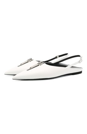 Женские балетки zipit STELLA MCCARTNEY белого цвета по цене 55950 руб., арт. 800314/W0YG0 | Фото 1 Женские балетки zipit STELLA MCCARTNEY белого цвета, арт. 800314/W0YG0 | Фото 1