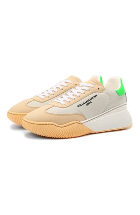 Женские текстильные кроссовки loop runner STELLA MCCARTNEY бежевого цвета по цене 39050 руб., арт. 800322/N0213 | Фото 1 Женские текстильные кроссовки loop runner STELLA MCCARTNEY бежевого цвета, арт. 800322/N0213 | Фото 1