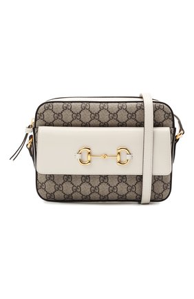 Женская сумка gg 1955 horsebit GUCCI белого цвета по цене 115900 руб., арт. 645454/92TCG | Фото 5 Женская сумка gg 1955 horsebit GUCCI белого цвета, арт. 645454/92TCG | Фото 5