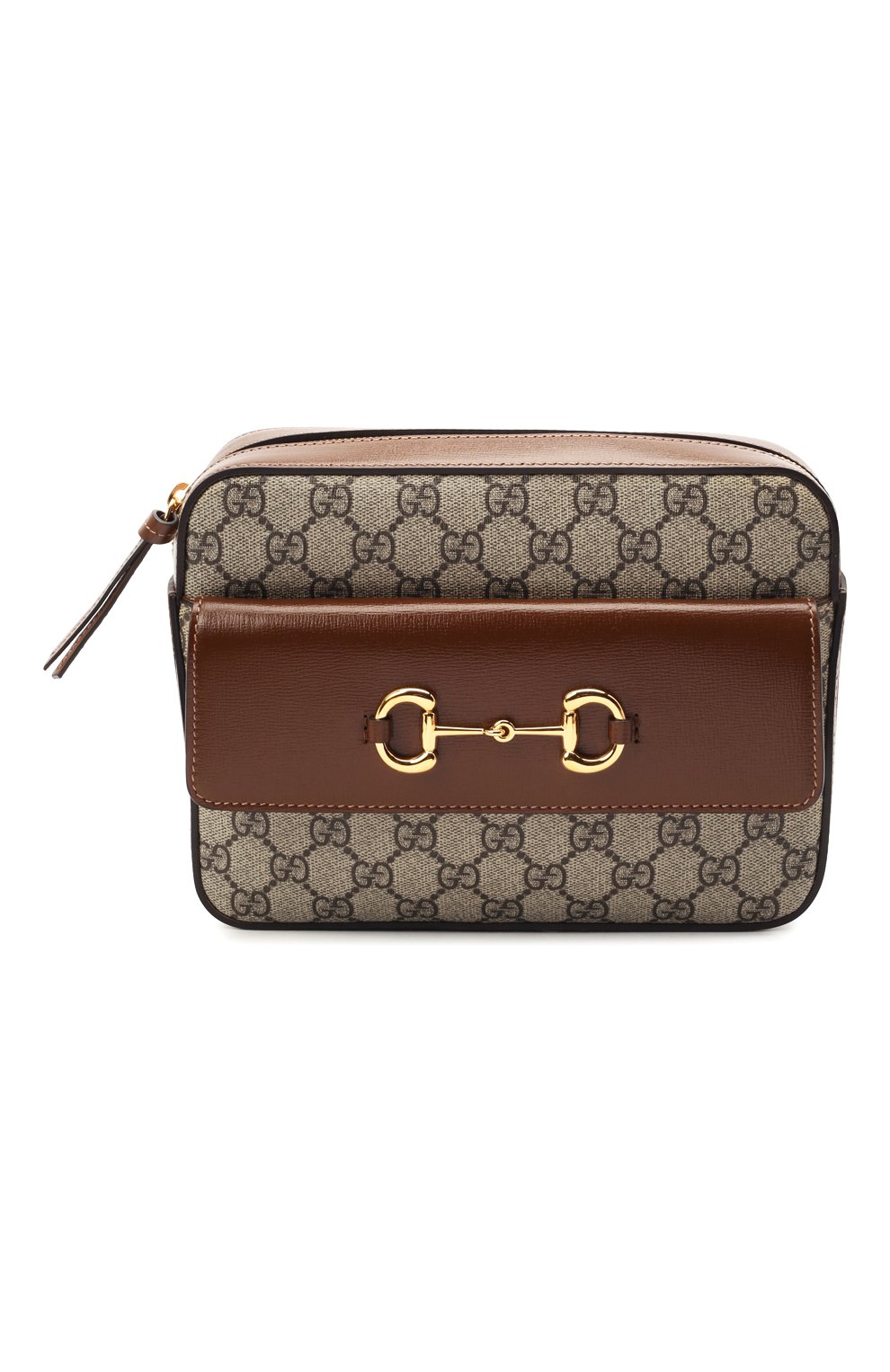 Женская сумка gg 1955 horsebit GUCCI коричневого цвета, арт. 645454/92TCG | Фото 1