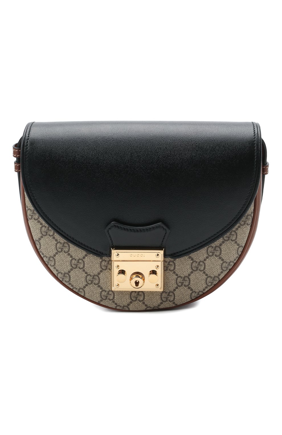 Женская сумка padlock GUCCI черного цвета, арт. 644524/HUHJG | Фото 1