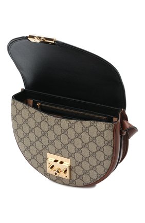 Женская сумка padlock GUCCI черного цвета по цене 163100 руб., арт. 644524/HUHJG | Фото 4 Женская сумка padlock GUCCI черного цвета, арт. 644524/HUHJG | Фото 4