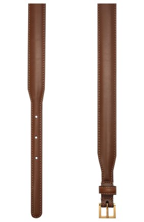 Женский кожаный ремень GUCCI коричневого цвета по цене 34100 руб., арт. 644397/1NS0G | Фото 2 Женский кожаный ремень GUCCI коричневого цвета, арт. 644397/1NS0G | Фото 2