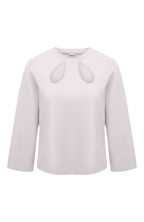Женский топ из вискозы STELLA MCCARTNEY светло-серого цвета по цене 79950 руб., арт. 602881/S2076 | Фото 1 Женский топ из вискозы STELLA MCCARTNEY светло-серого цвета, арт. 602881/S2076 | Фото 1