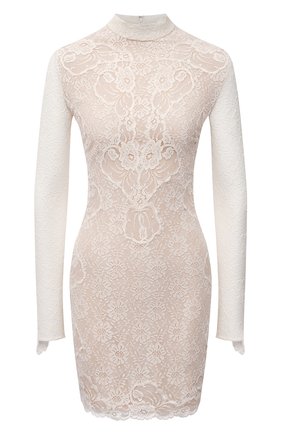 Женское платье STELLA MCCARTNEY светло-бежевого цвета по цене 225500 руб., арт. 602936/SRA30 | Фото 1 Женское платье STELLA MCCARTNEY светло-бежевого цвета, арт. 602936/SRA30 | Фото 1 (Рукава: Длинные; Материал подклада: Шелк; Материал внешний: Синтетический материал; Длина Ж (юбки, платья, шорты): Мини; Женское Кросс-КТ: Платье-одежда; Стили: Романтичный; Случай: Коктейльный)