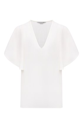 Женский топ из вискозы STELLA MCCARTNEY белого цвета по цене 51600 руб., арт. 602912/SCA06 | Фото 1 Женский топ из вискозы STELLA MCCARTNEY белого цвета, арт. 602912/SCA06 | Фото 1