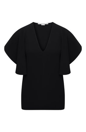 Женский топ из вискозы STELLA MCCARTNEY черного цвета по цене 51600 руб., арт. 602912/SCA06 | Фото 1 Женский топ из вискозы STELLA MCCARTNEY черного цвета, арт. 602912/SCA06 | Фото 1