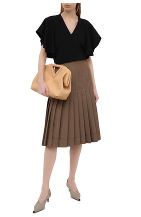 Женский топ из вискозы STELLA MCCARTNEY черного цвета по цене 51600 руб., арт. 602912/SCA06 | Фото 2 Женский топ из вискозы STELLA MCCARTNEY черного цвета, арт. 602912/SCA06 | Фото 2