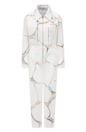 Женский хлопковый комбинезон STELLA MCCARTNEY белого цвета по цене 162000 руб., арт. 602891/S0H28 | Фото 1 Женский хлопковый комбинезон STELLA MCCARTNEY белого цвета, арт. 602891/S0H28 | Фото 1