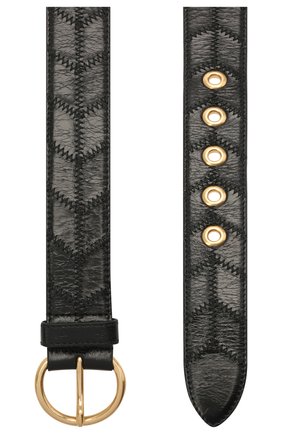 Женский кожаный ремень MIU MIU черного цвета по цене 37500 руб., арт. 5CC489-2DVU-F0002 | Фото 2 Женский кожаный ремень MIU MIU черного цвета, арт. 5CC489-2DVU-F0002 | Фото 2
