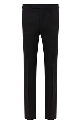 Мужские шелковые брюки TOM FORD черного цвета по цене 116000 руб., арт. 915R01/610043 | Фото 1 Мужские шелковые брюки TOM FORD черного цвета, арт. 915R01/610043 | Фото 1