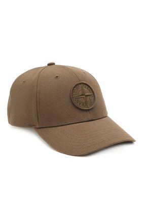 Мужской хлопковая бейсболка STONE ISLAND хаки цвета по цене 10750 руб., арт. 741599661 | Фото 1 Мужской хлопковая бейсболка STONE ISLAND хаки цвета, арт. 741599661 | Фото 1