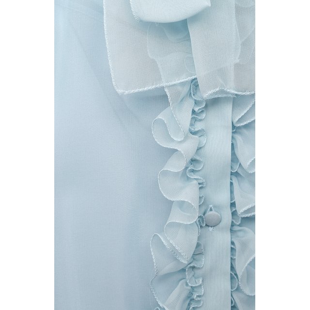 Шелковая блузка Dolce & Gabbana L54S92/FU1AT/8-14 Фото 3