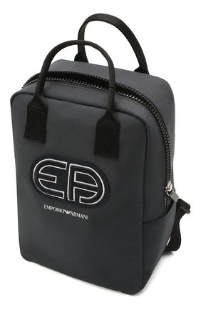Детская рюкзак EMPORIO ARMANI темно-синего цвета по цене 14250 руб., арт. 402522/1P590 | Фото 2 Детская рюкзак EMPORIO ARMANI темно-синего цвета, арт. 402522/1P590 | Фото 2