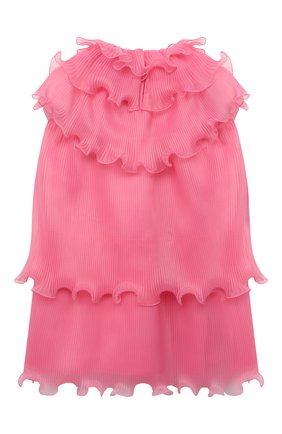 Детское платье ALBERTA FERRETTI JUNIOR розового цвета по цене 24350 руб., арт. 027863 | Фото 2 Детское платье ALBERTA FERRETTI JUNIOR розового цвета, арт. 027863 | Фото 2